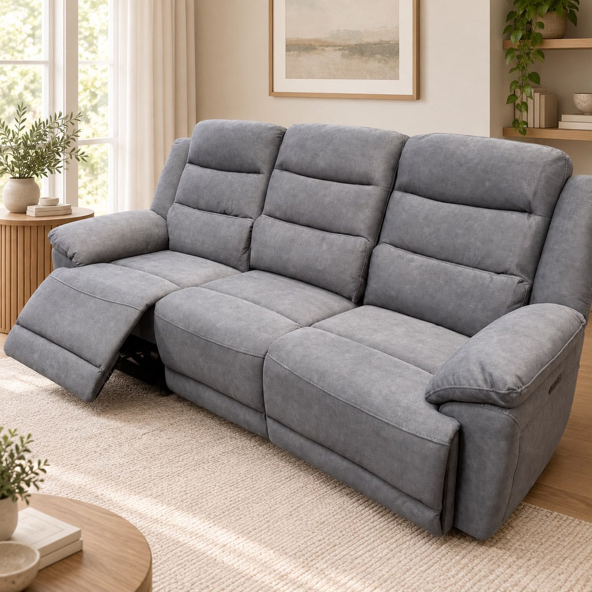 Houston 3 Seater Electric Recliner