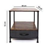 Urban Design Storage Side Table