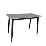 Nova Sintered Stone Dining Table 110x60cm - Grey Marble