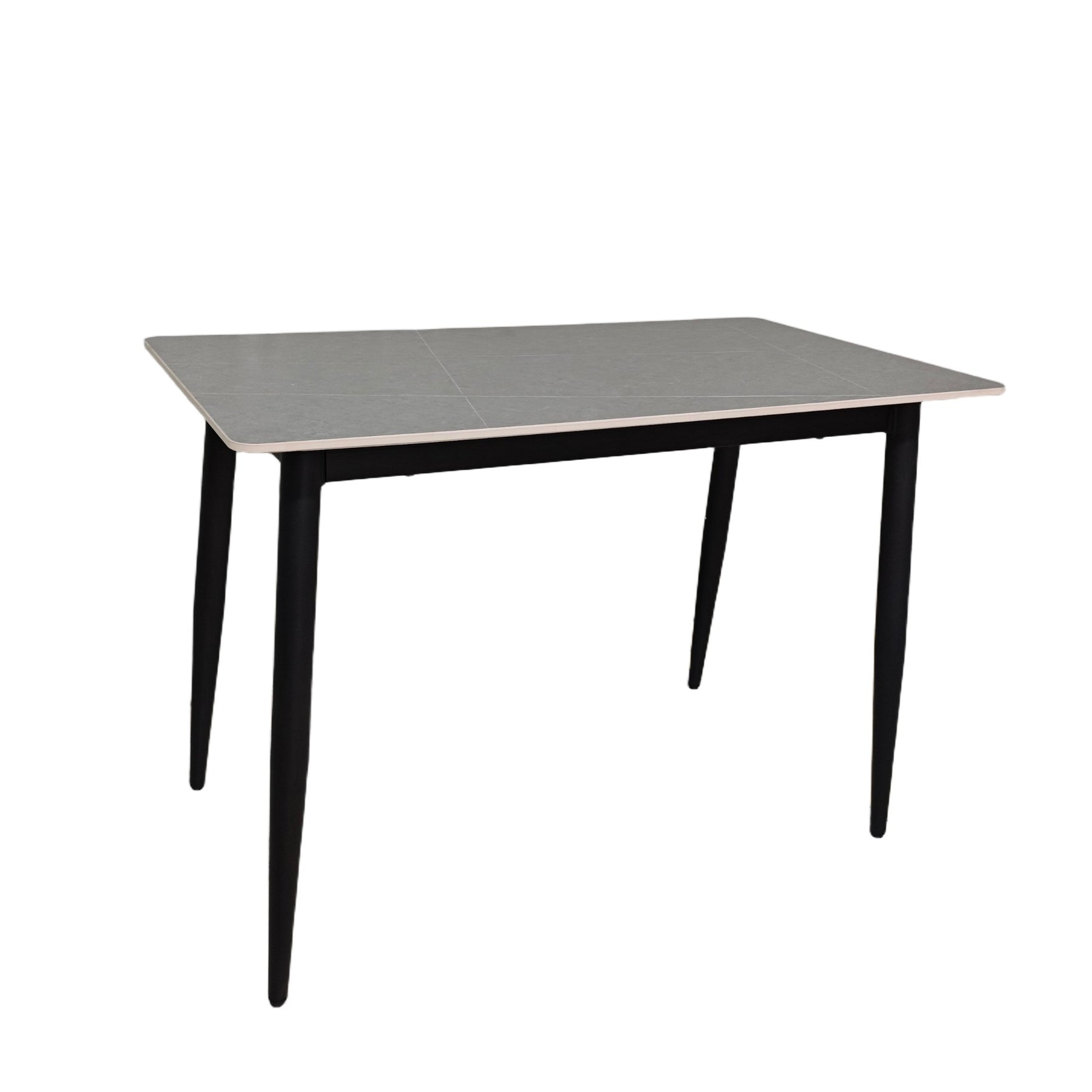 Nova Sintered Stone Dining Table 110x60cm - Grey Marble