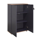 Adore Rio Anthracite Grey Office Filing Cabinet - Lockable Storage
