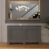 FWStyle Geometric Pattern Large Grey Radiator Cover