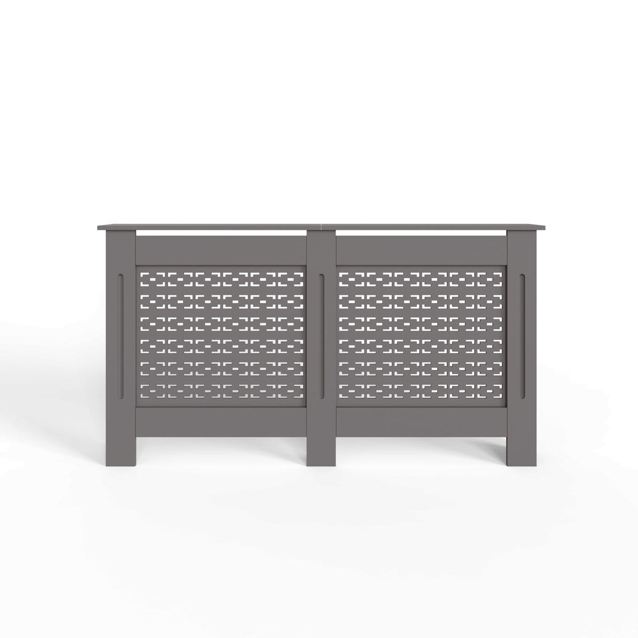 FWStyle Geometric Pattern Large Grey Radiator Cover