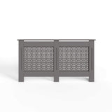 FWStyle Geometric Pattern Large Grey Radiator Cover