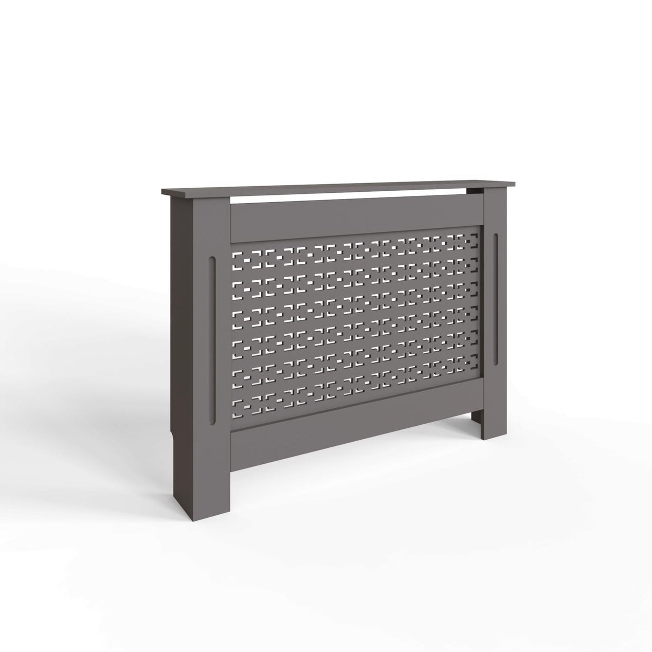FWStyle Geometric Pattern Medium Grey Radiator Cover