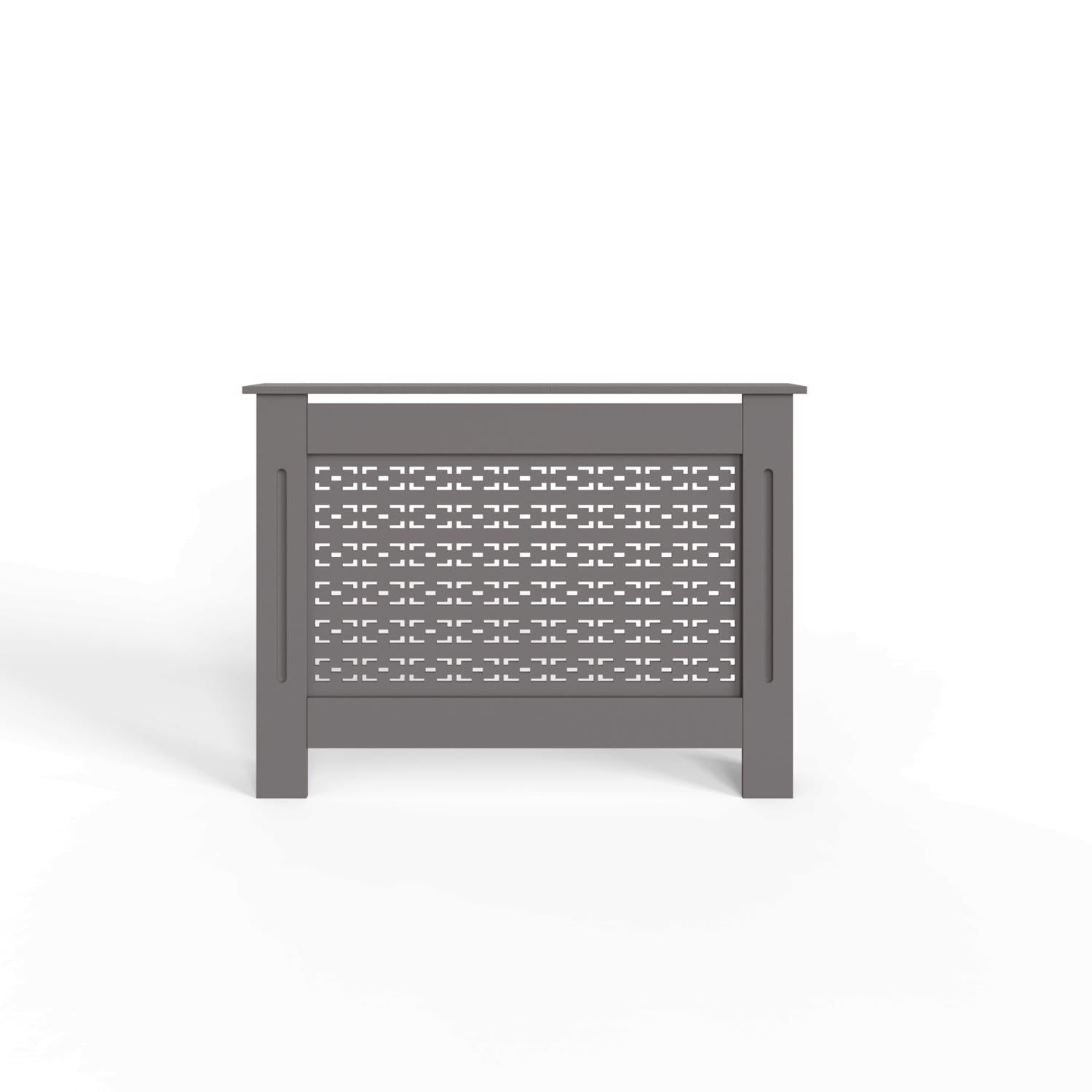 FWStyle Geometric Pattern Medium Grey Radiator Cover