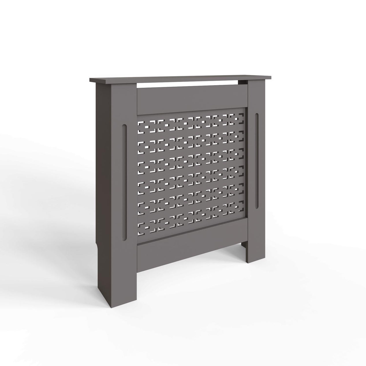 FWStyle Geometric Pattern Small Grey Radiator Cover