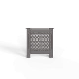 FWStyle Geometric Pattern Small Grey Radiator Cover