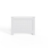 FWStyle Geometric Pattern Medium White Radiator Cover