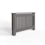 FWStyle Vertical Slat Medium MDF Grey Radiator Cover