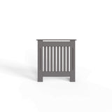 FWStyle Vertical Slat Small MDF Grey Radiator Cover