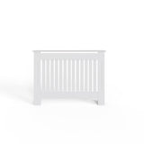 FWStyle Vertical Slat Medium MDF White Radiator Cover