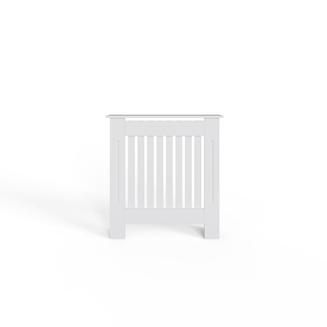 FWStyle Vertical Slat Small MDF White Radiator Cover