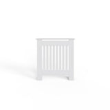 FWStyle Vertical Slat Small MDF White Radiator Cover