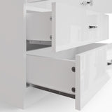 Chilton 2 Piece White Gloss Nursery Furniture Set