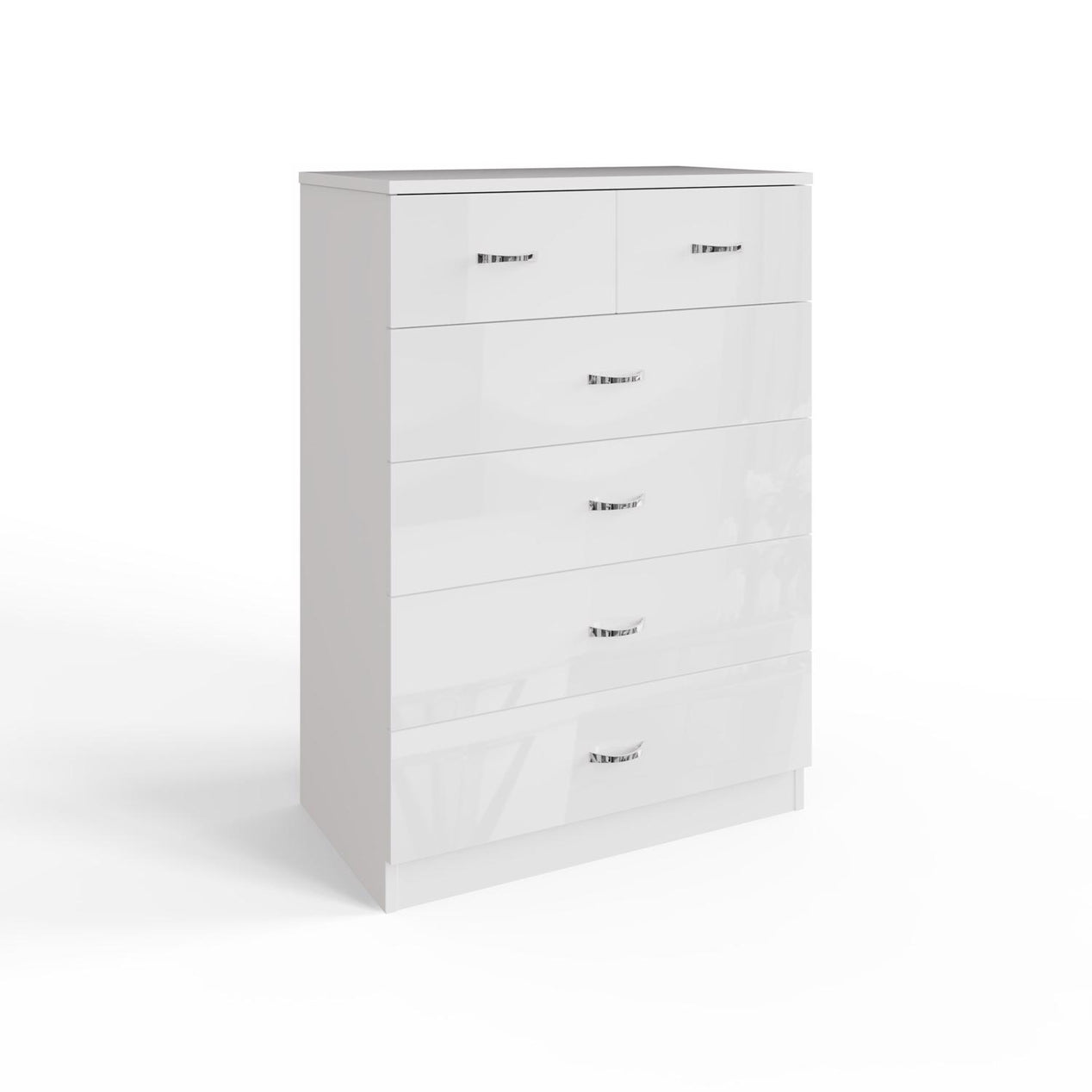 Chilton 2 Piece White Gloss Nursery Furniture Set