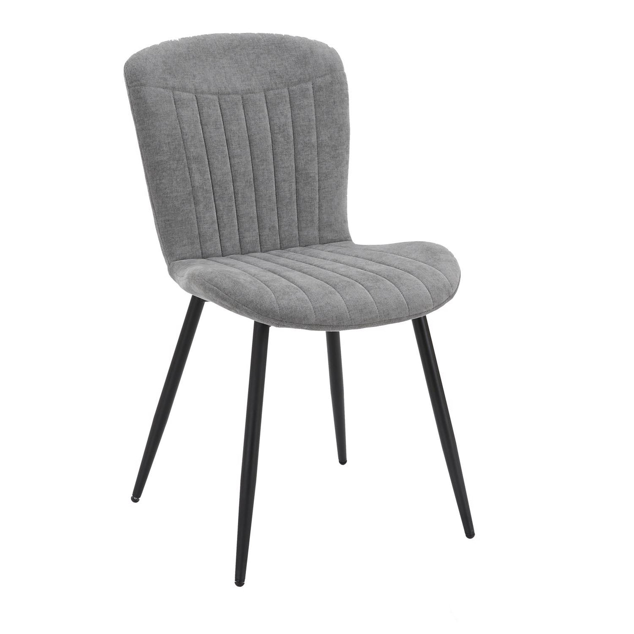 Monaco Grey Sintered Stone Dining Table With 4 Grace Grey Chairs