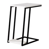 FWStyle Pal 2 Tier White Sofa End Table