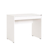 Adore Matt White Laptop Study Desk with Full Width Drawer