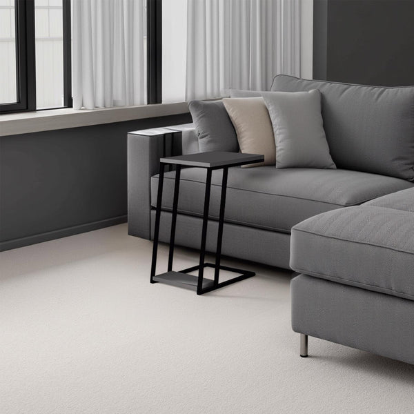 FWStyle Pal 2 Tier Anthracite Grey Sofa End Table