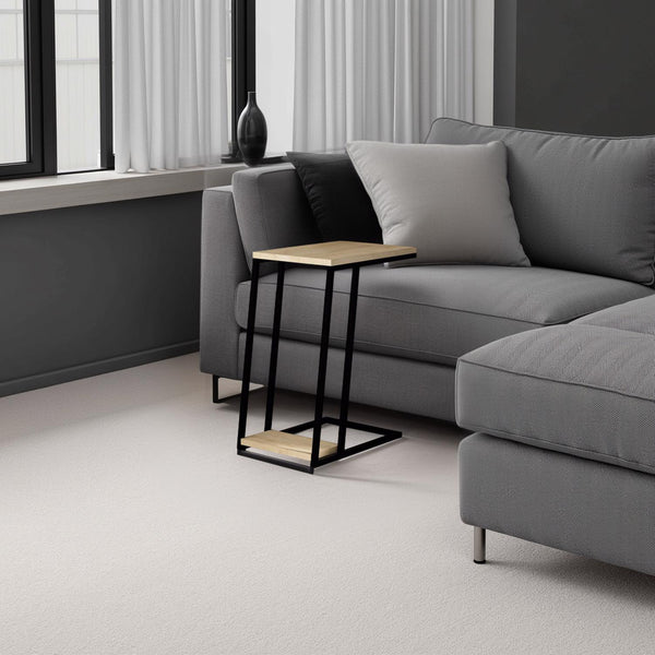 FWStyle Pal 2 Tier Sapphire Oak Sofa End Table
