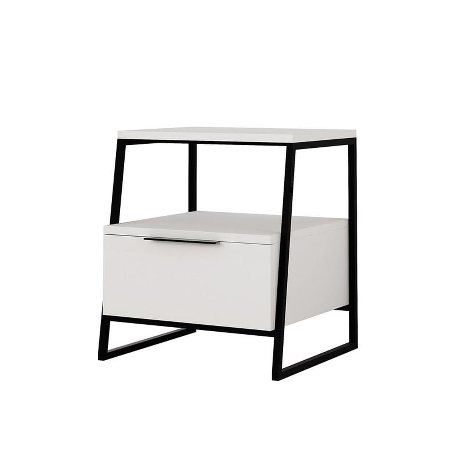 Pal Modern Nightstand White