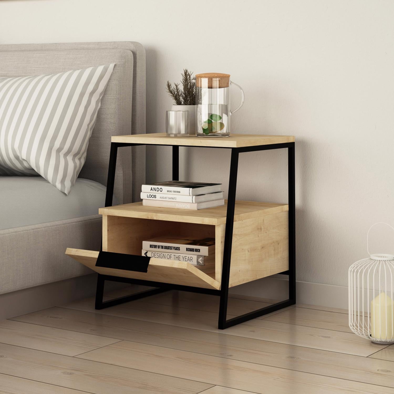 Pal Modern Nightstand Oak