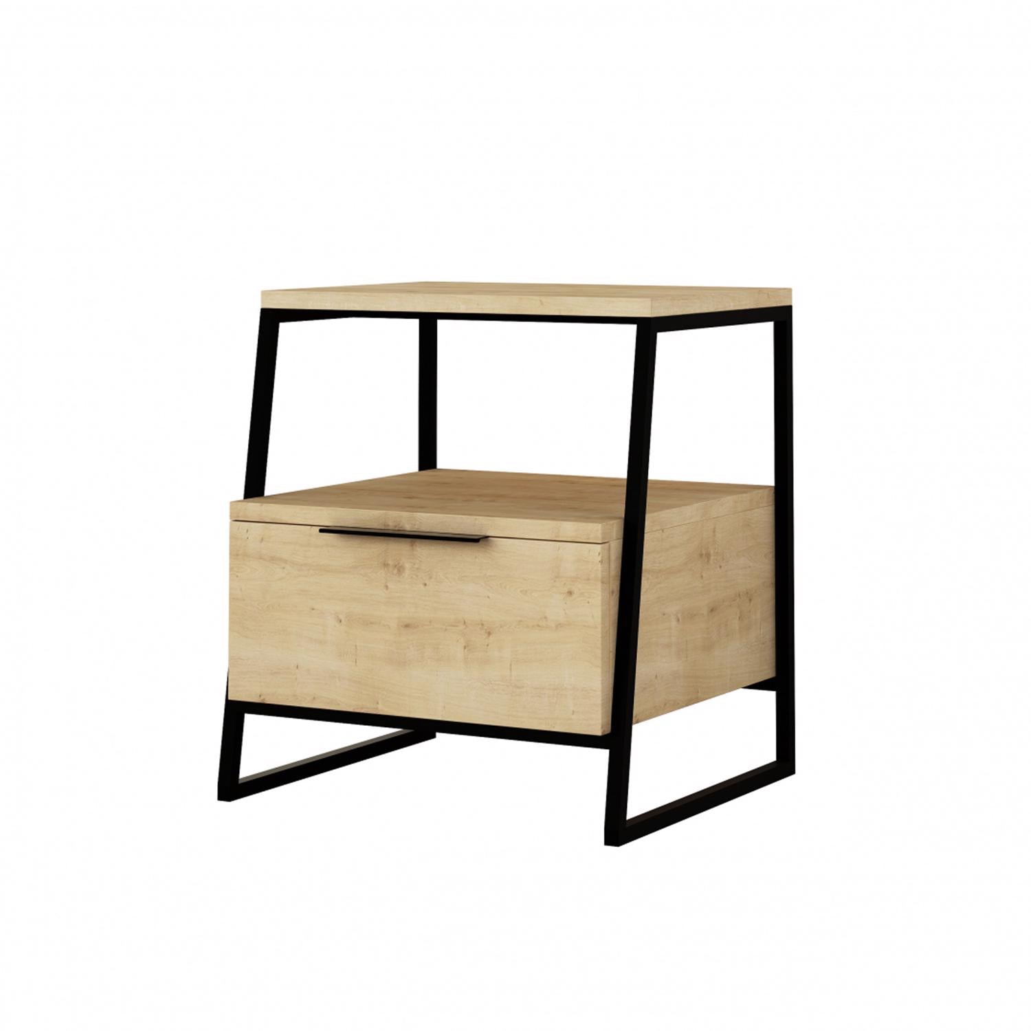 Pal Modern Nightstand Oak