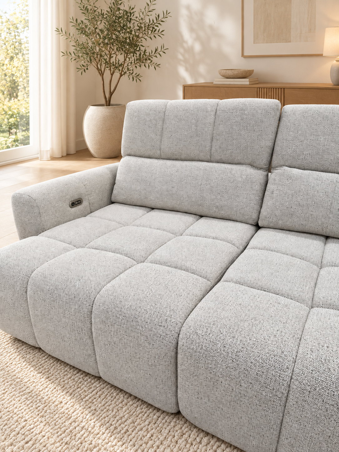 Milo Power Slide Out Sofa