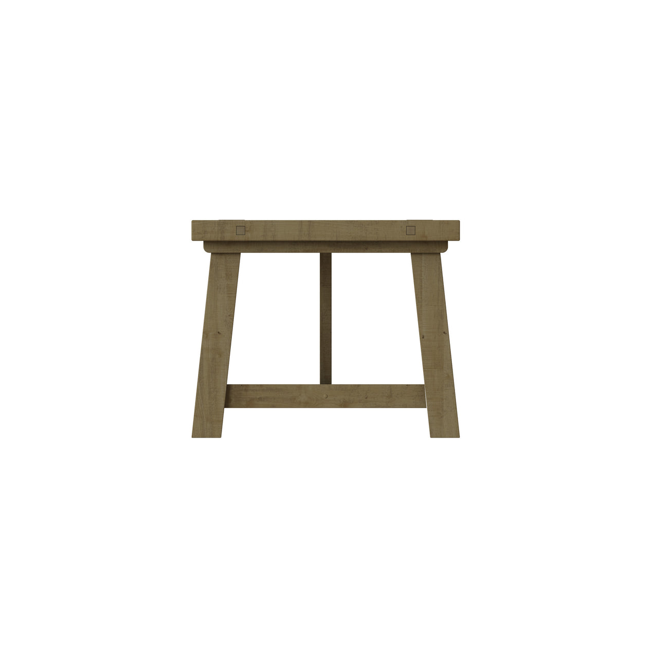 Saltash 1.6m Fixed Top Dining Table - Solid Reclaimed Natural Pine