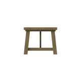 Saltash 1.6m Fixed Top Dining Table - Solid Reclaimed Natural Pine