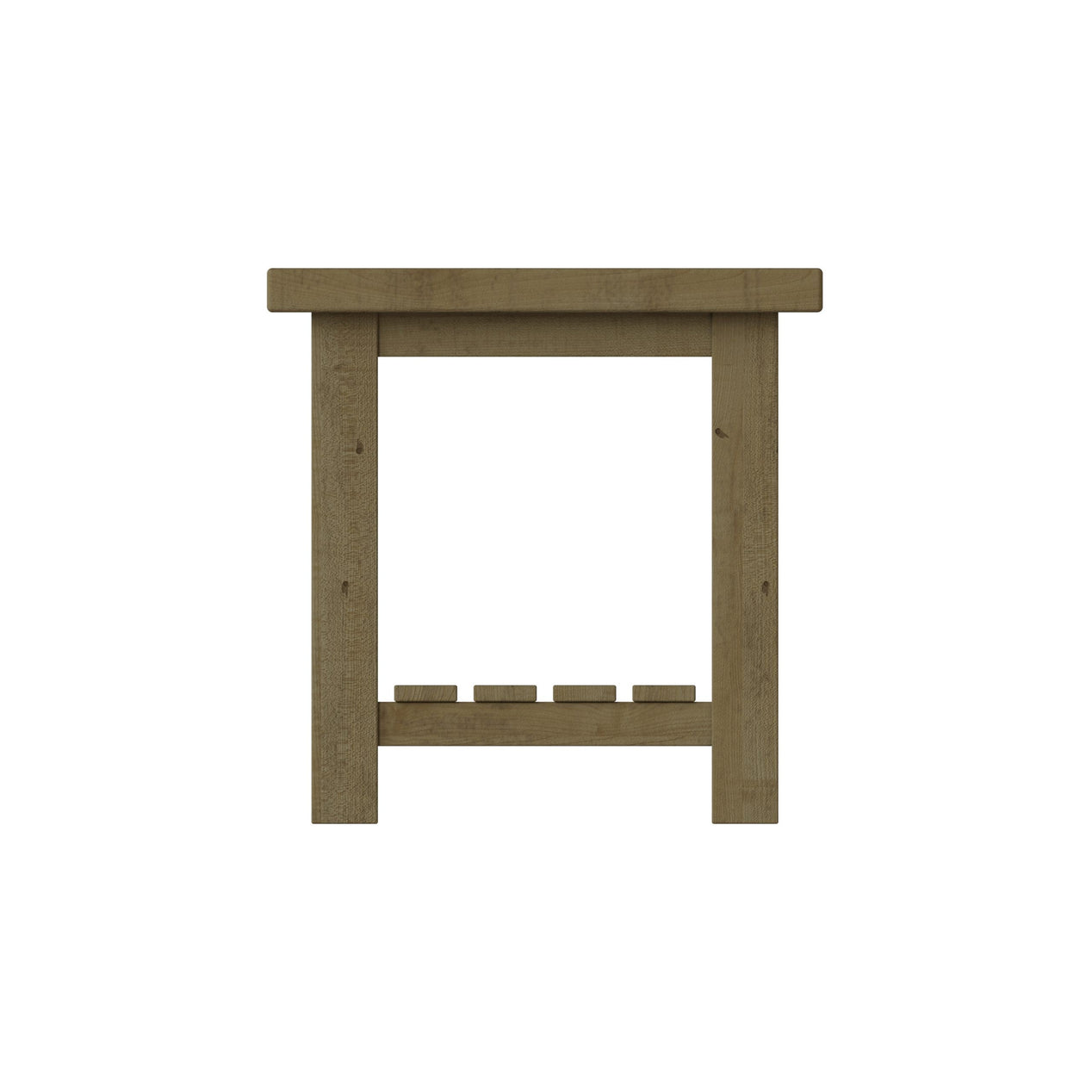 Saltash Lamp Side Table - Solid Reclaimed Natural Pine