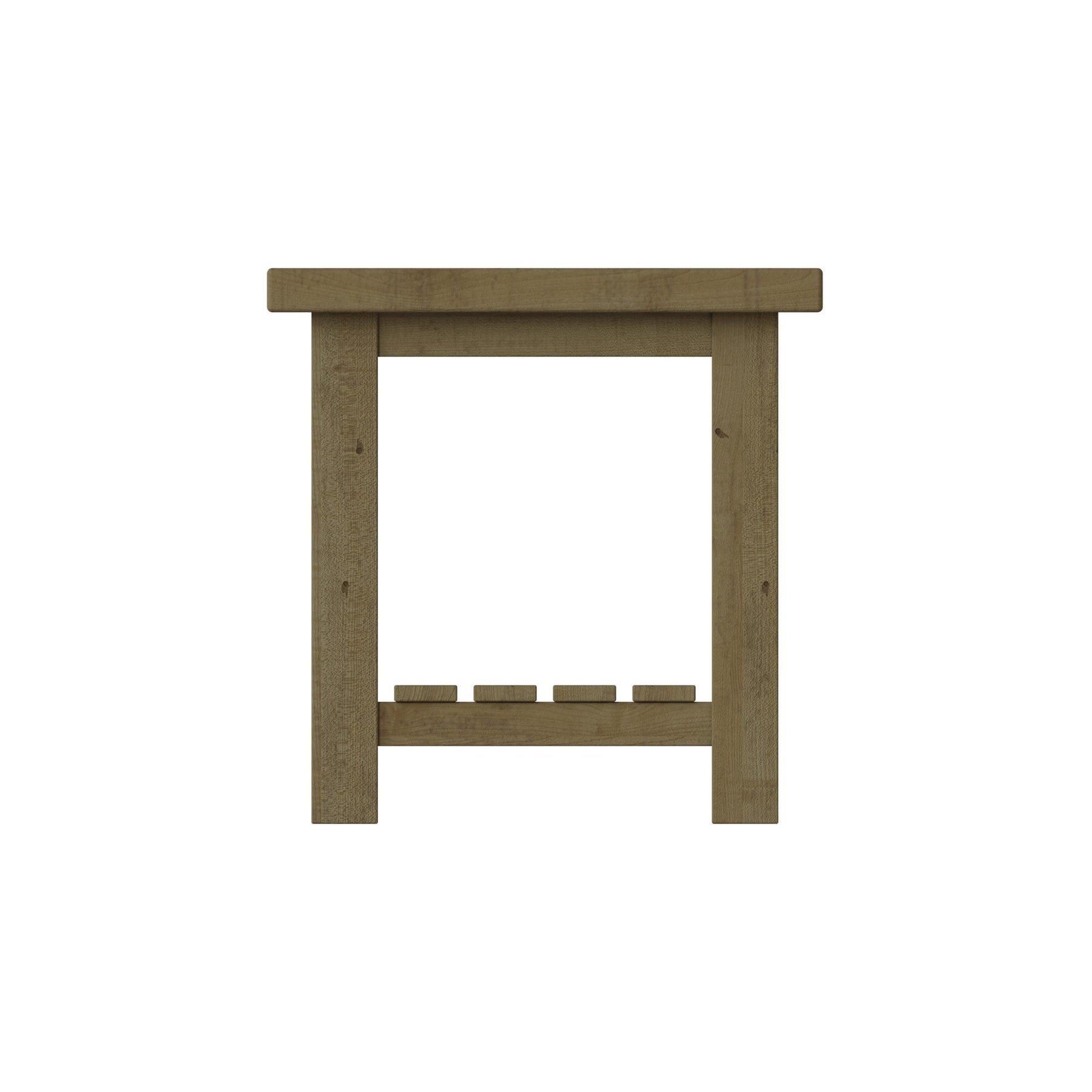 Saltash Lamp Side Table - Solid Reclaimed Natural Pine