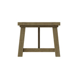 Saltash 2m Fixed Top Dining Table - Solid Reclaimed Natural Pine