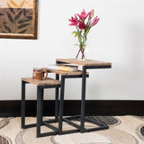 Nest of 3 Sofa Table - Assembled
