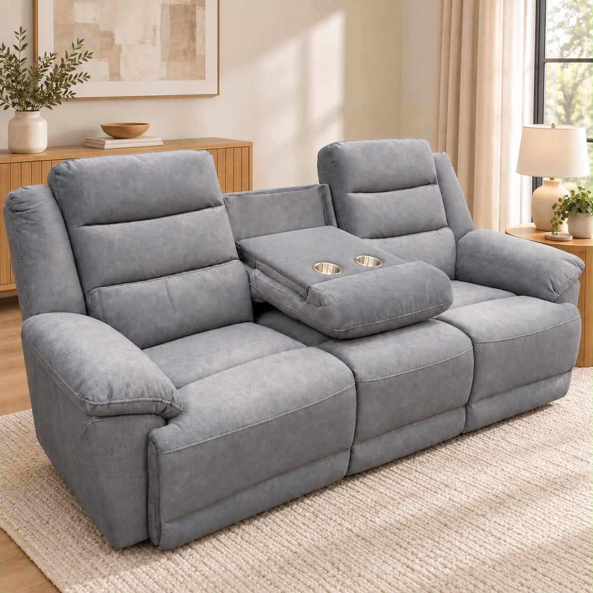 Houston 3 Seater Electric Recliner