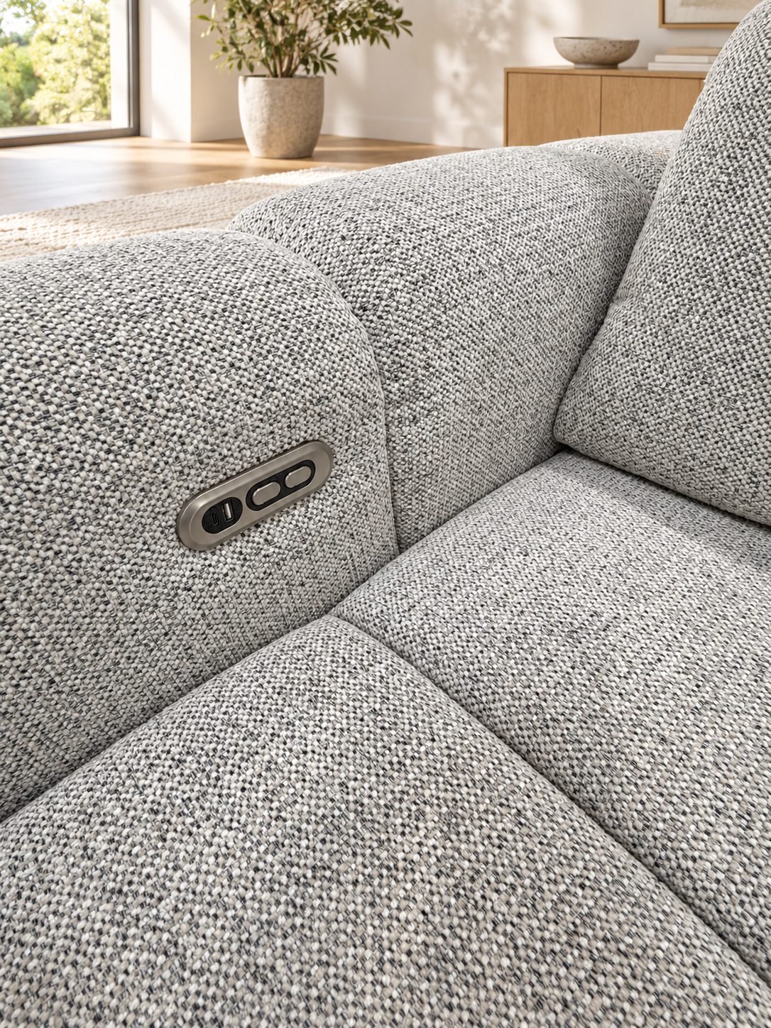 Milo Power Slide Out Sofa