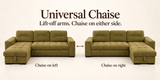 Hannah Reversible Storage Sofa Bed