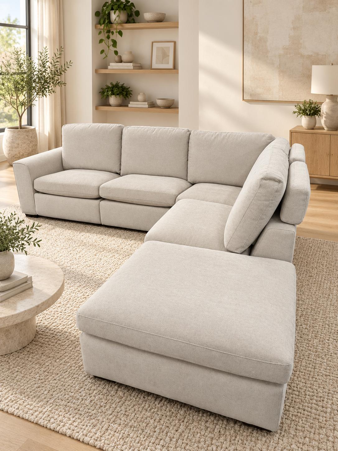 Nomad Left/Right Hand Chaise Sofa