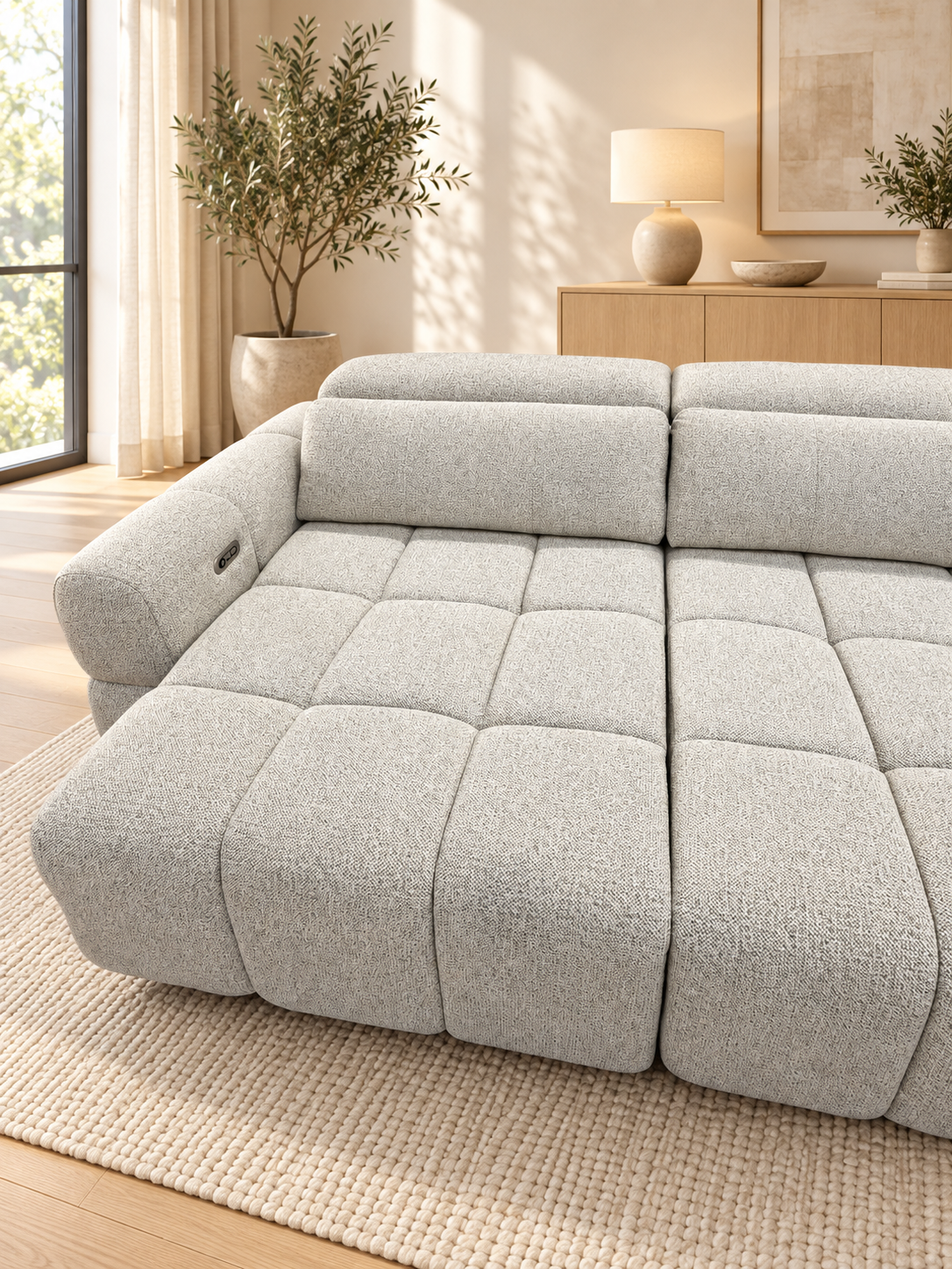 Milo Power Slide Out Sofa