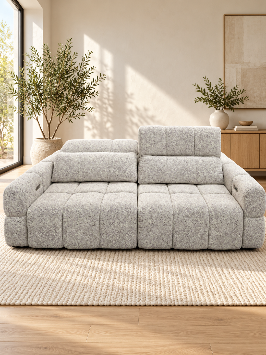 Milo Power Slide Out Sofa