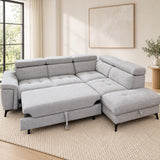 Denver Left/Right Corner Sofa Bed