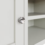 Taberno Oak 2 Door TV Unit Linen White