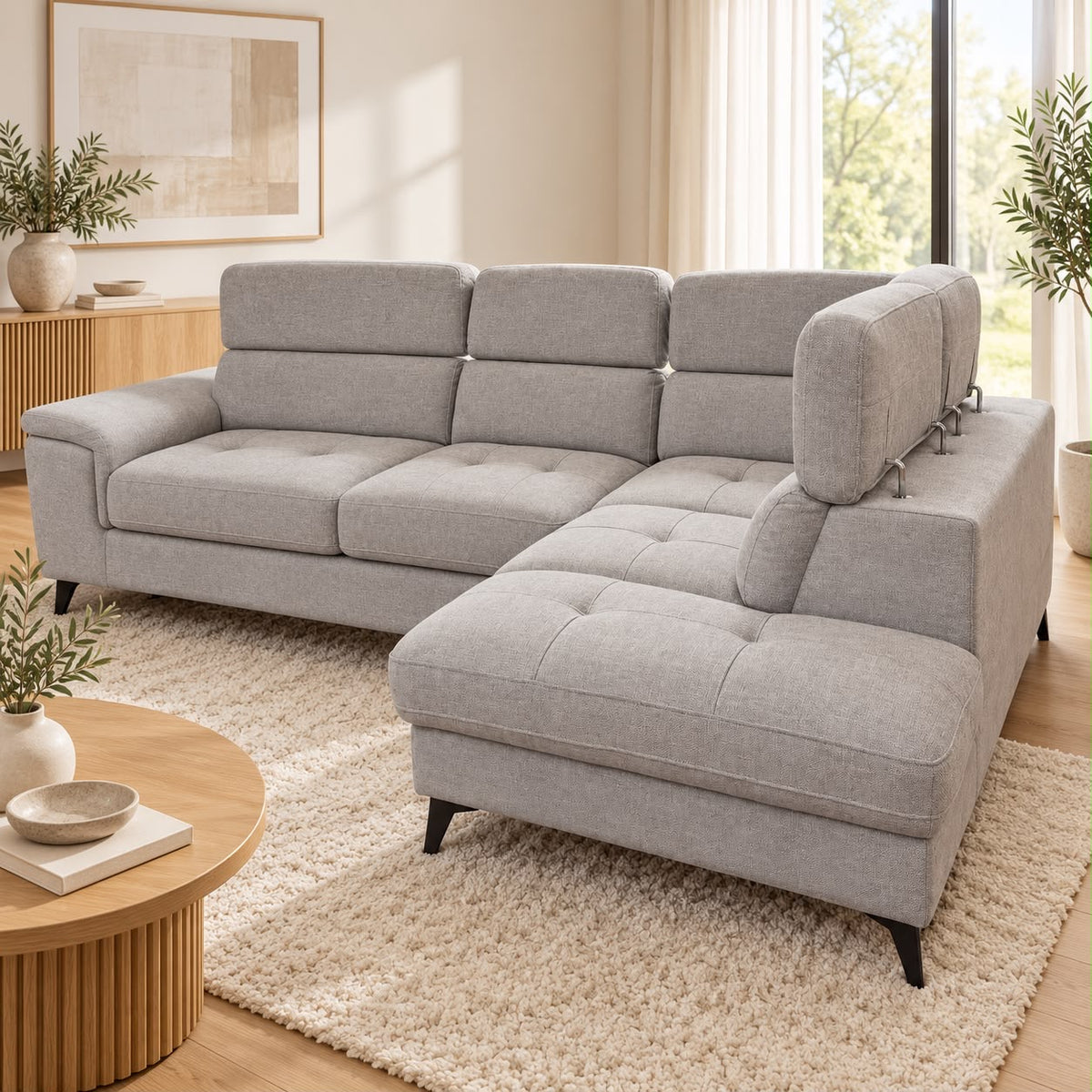 Denver Left/Right Corner Sofa Bed