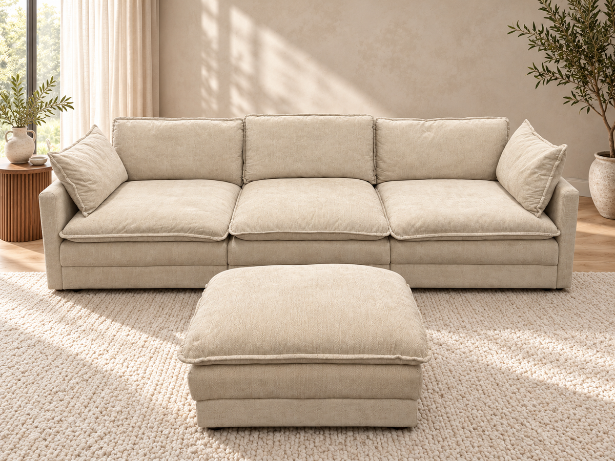 Harper Sofa & Footstool