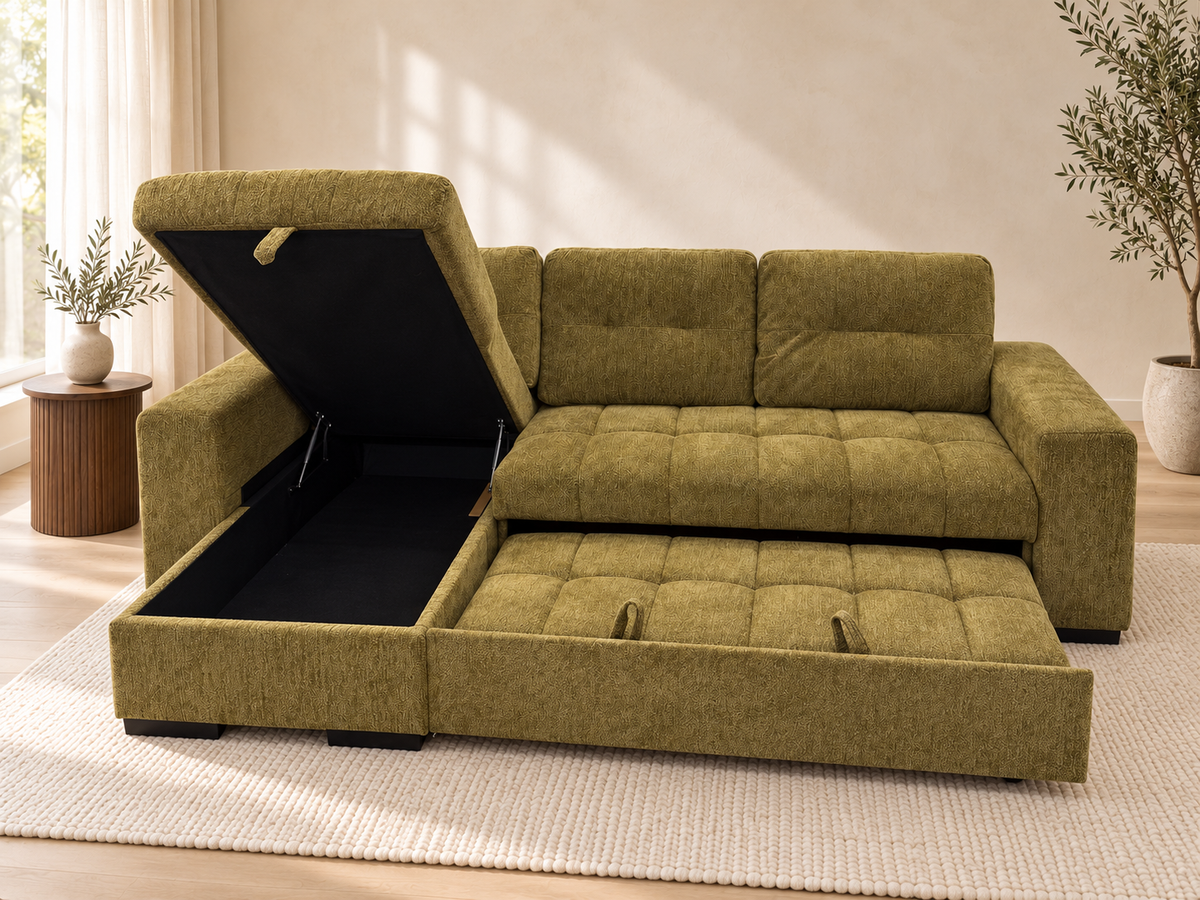 Hannah Reversible Storage Sofa Bed