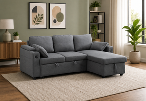 Francesca Sofa Bed Grey