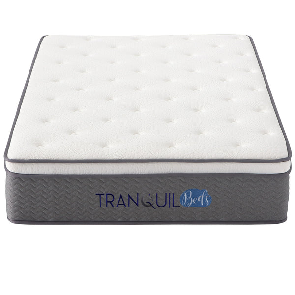 Tranquil Beds Trance Pocket Spring Euro Top Mattress - 33cm - 5ft King Size