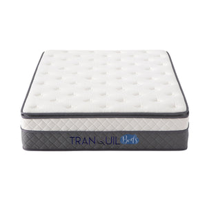 Tranquil Beds Muse Pocket Spring Pillow Top Mattress - 35cm - 4ft6 Double Size