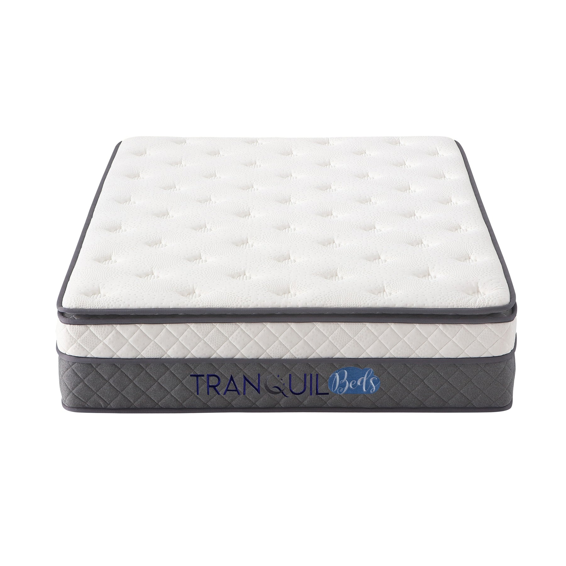 Tranquil Beds Muse Pocket Spring Pillow Top Mattress - 35cm - 4ft Small Double Size